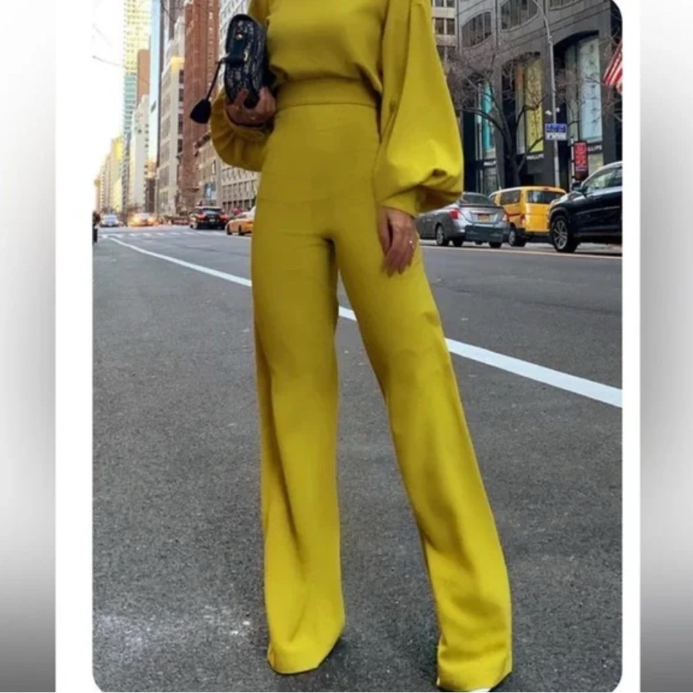 Yellow Dress Pants - Size Small